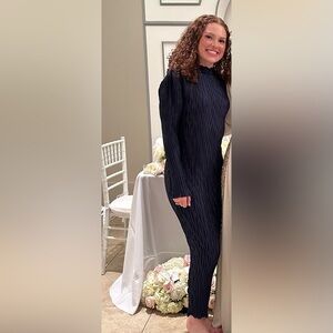 ASOS long sleeve maxi dress